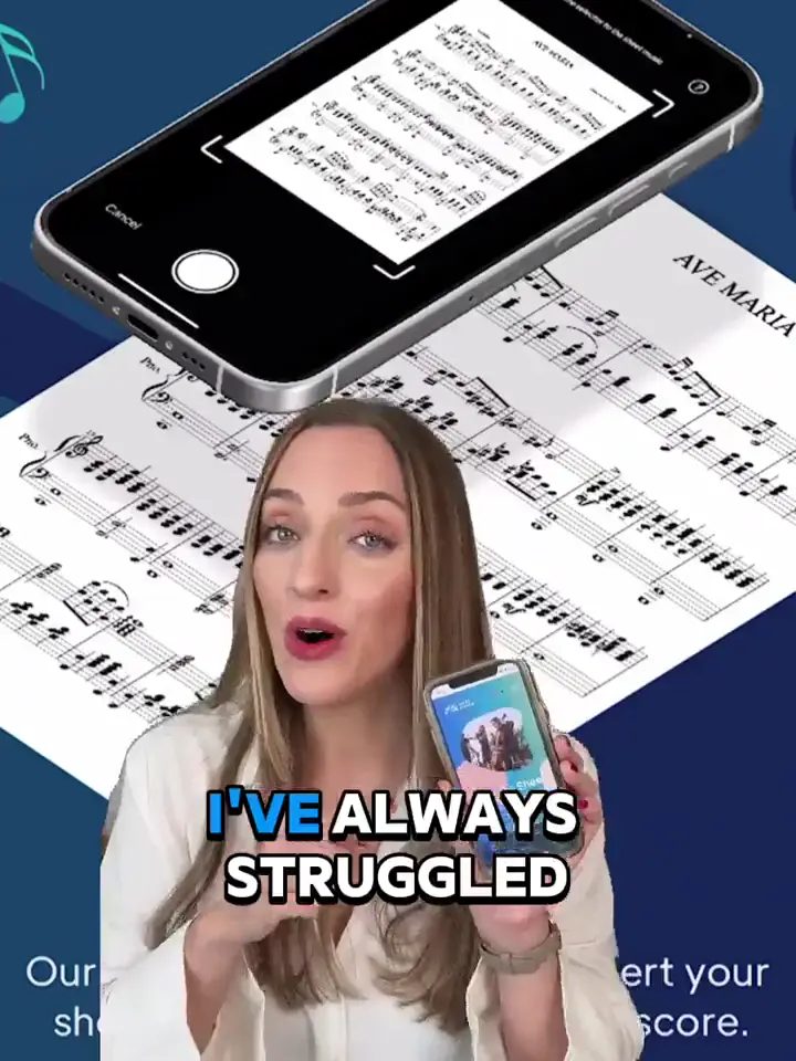 Halbestunde ad: Scan your sheet music, listen to it, then loop the tough bars until you've got them.